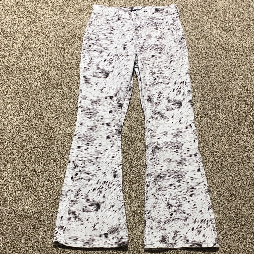 Forever 21 cow print bells.